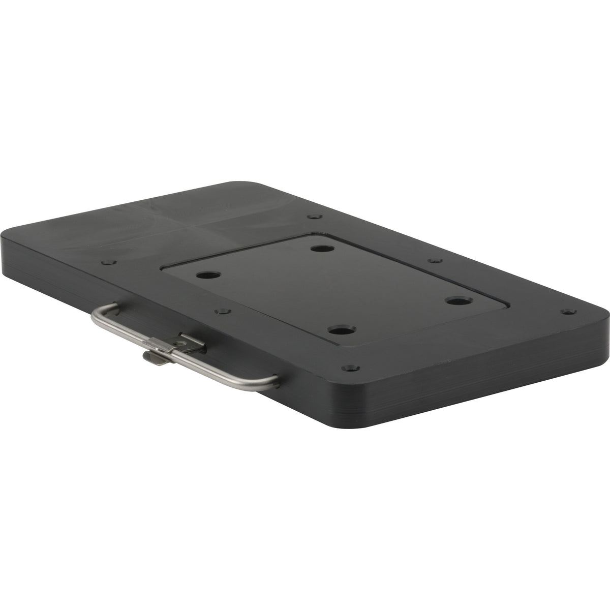 MotorGuide Xi Series Quick-Release Bracket, For Xi3/Xi5, Black Composite, Low-Profile, Thread-Locking Clamp, Padlock Security Clasp