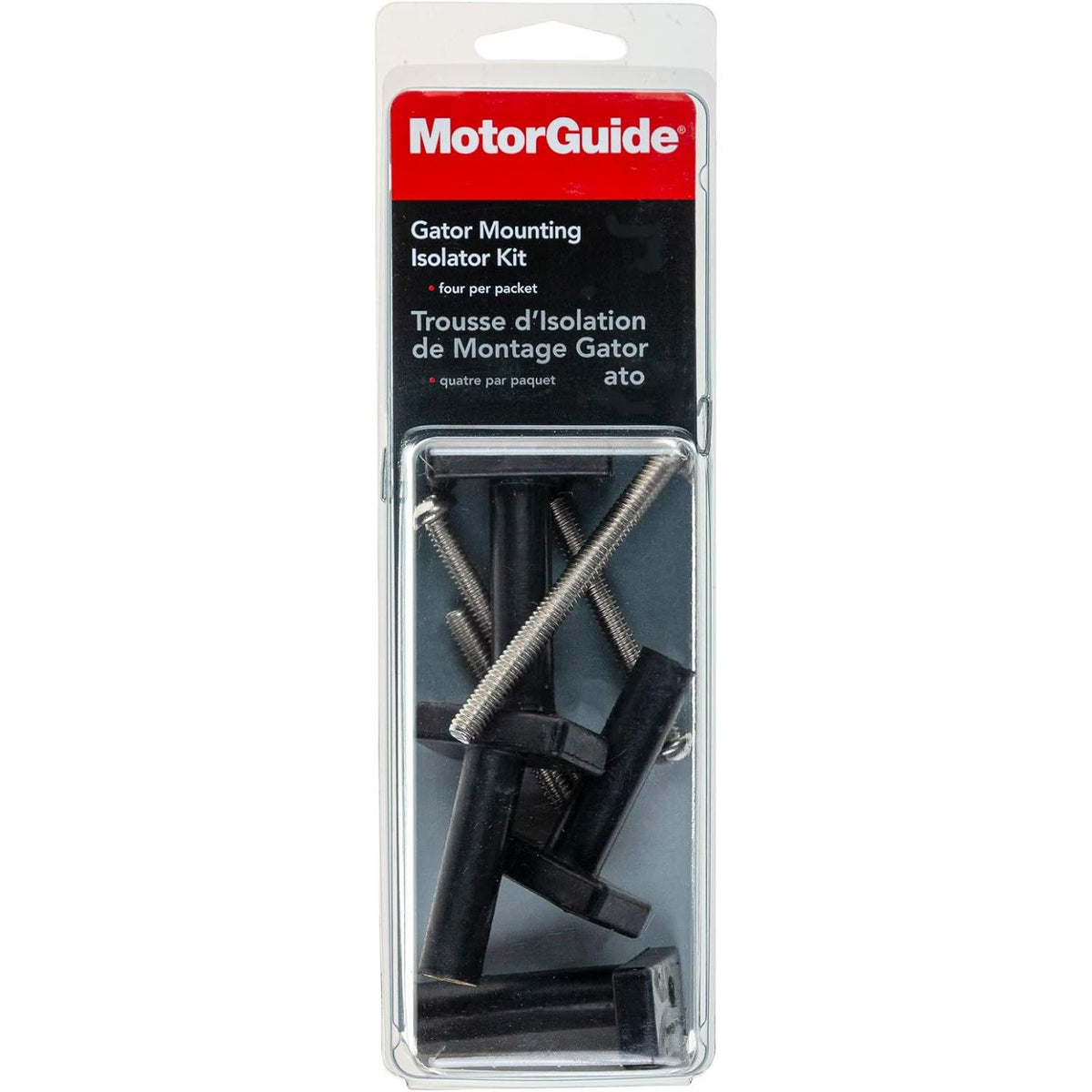 MotorGuide Mounting Isolator Kit, 4-Pack, Stainless Steel Bolts