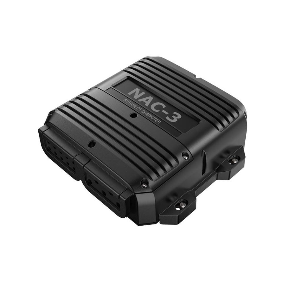 Simrad NAC-3 VRF Autopilot Core Pack, For Outboard and Sterndrive Boats 10m+, Virtual Rudder Feedback, Precision-9 Compass, NMEA 2000 Micro-C Backbone Kit