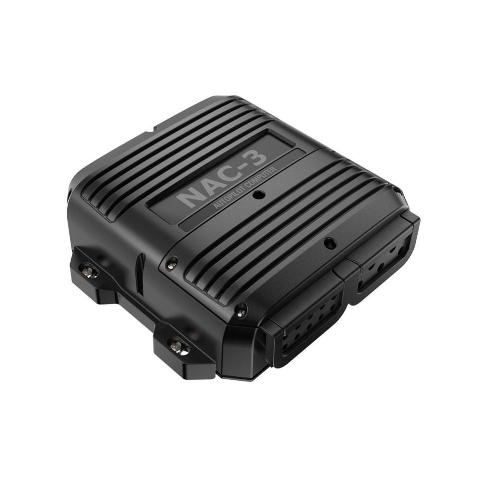 Simrad NAC-3 VRF Autopilot Core Pack, For Outboard and Sterndrive Boats 10m+, Virtual Rudder Feedback, Precision-9 Compass, NMEA 2000 Micro-C Backbone Kit