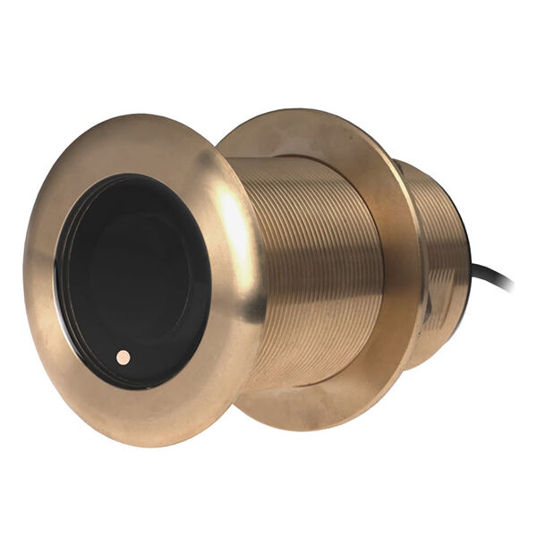 Simrad xSonic B150M CHIRP Thru-Hull Transducer, 12 Deg Tilt, 95-155 kHz, 300W, Bronze, 9-Pin, 10m Cable, Depth/Temp Sensor
