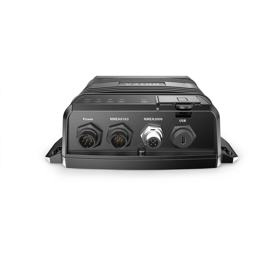 Simrad V3100 SOTDMA Class B AIS Transceiver Module, With GPS-500 Antenna, 5W, NMEA 2000, Dual NMEA 0183, USB, IP67, SD Card Slot