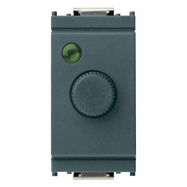 Vimar Idea Rotary Dimmer, 120V 50-60Hz, 30-500W, 30-300VA, IP40