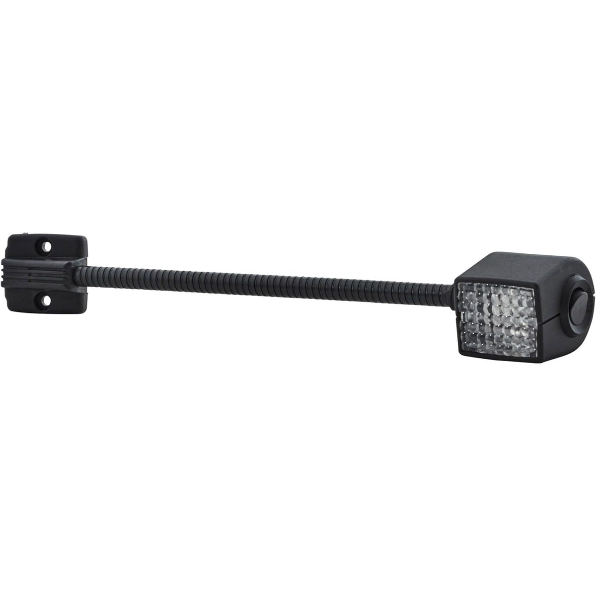 Hella Marine 4532 Series Halogen Chart Reading Lamp, 12V, 295mm Arm, Wall Mount, Red Lens Included