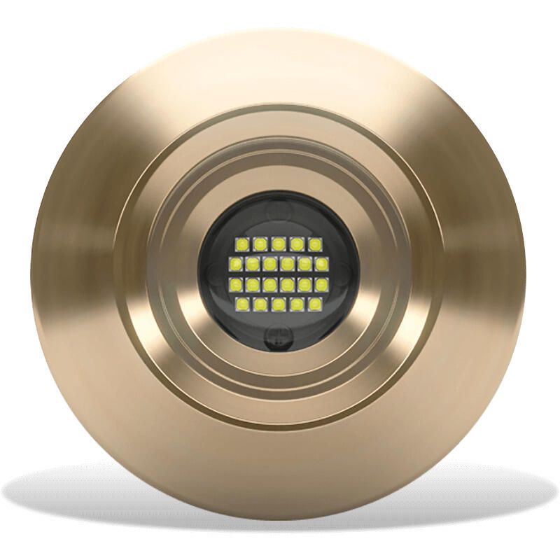 Lumishore ORA TIX204 Interchangeable Underwater Thru-Hull LED Light, White Light, 5,300 Lumens, 10.5-30V, IP68