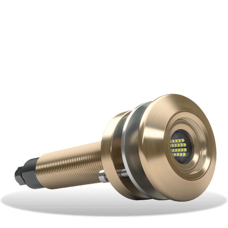 Lumishore ORA TIX204 Interchangeable Underwater Thru-Hull LED Light, White Light, 5,300 Lumens, 10.5-30V, IP68