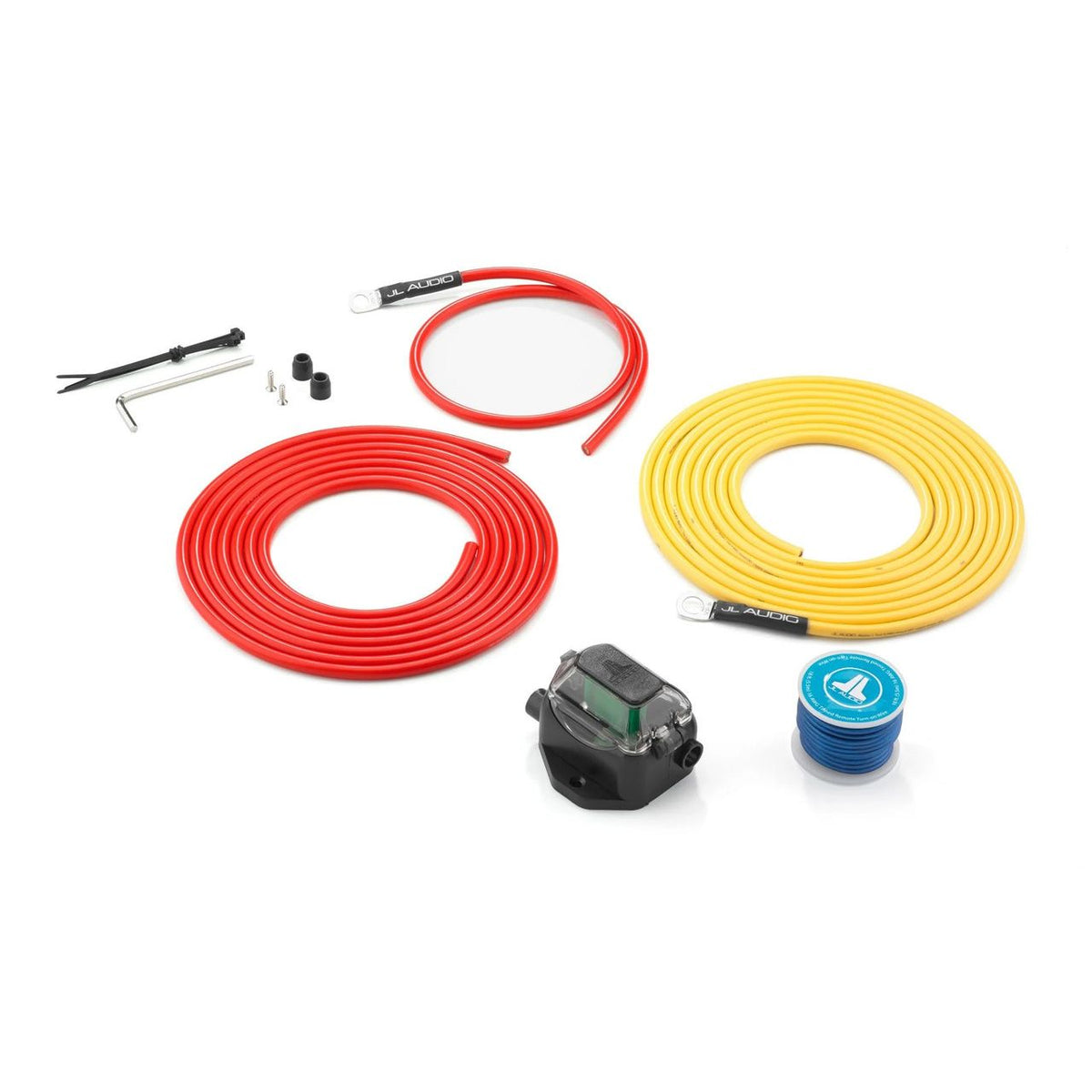 JL Audio XMD-PCS30A-1-L12 Single-Amplifier Power Connection Kit, 9 AWG, 12V, 30A MAXI Fuse