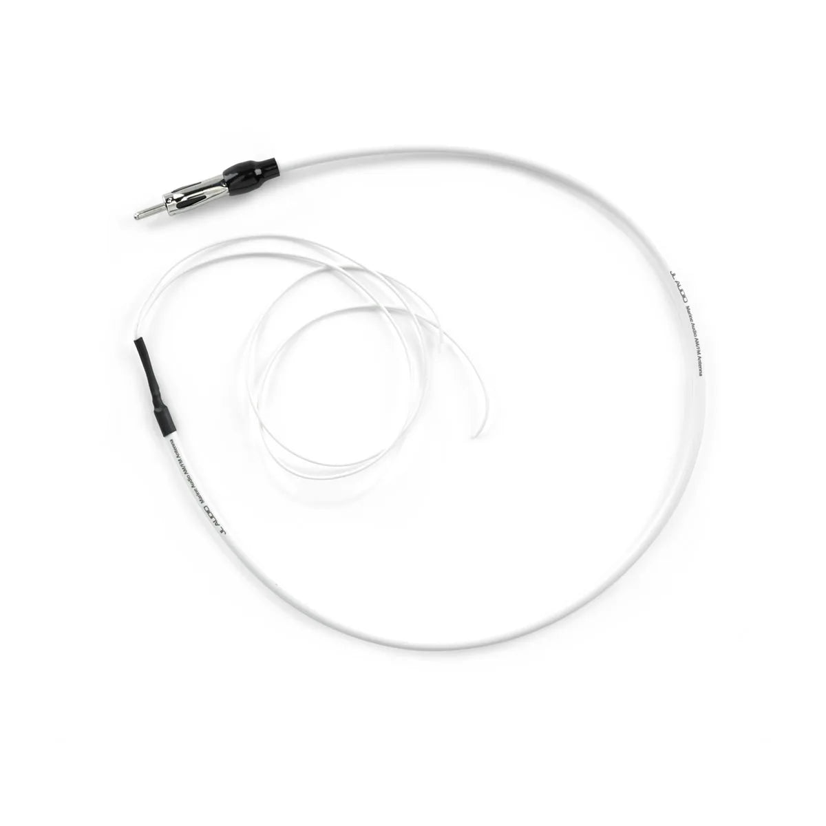 JL Audio XMD-WHTANT-AM/FM Hideaway AM/FM Antenna, For MM100s-BE/MM50, White Finish, Motorola-Type Male Plug