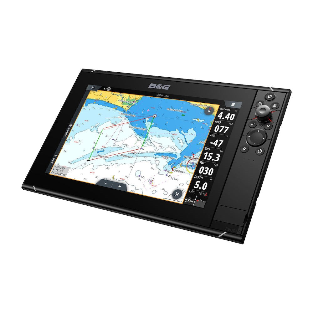 B&G Zeus 3S Multifunction Display, IPX6/IPX7, NMEA 2000, Touchscreen and Keypad, Wi-Fi