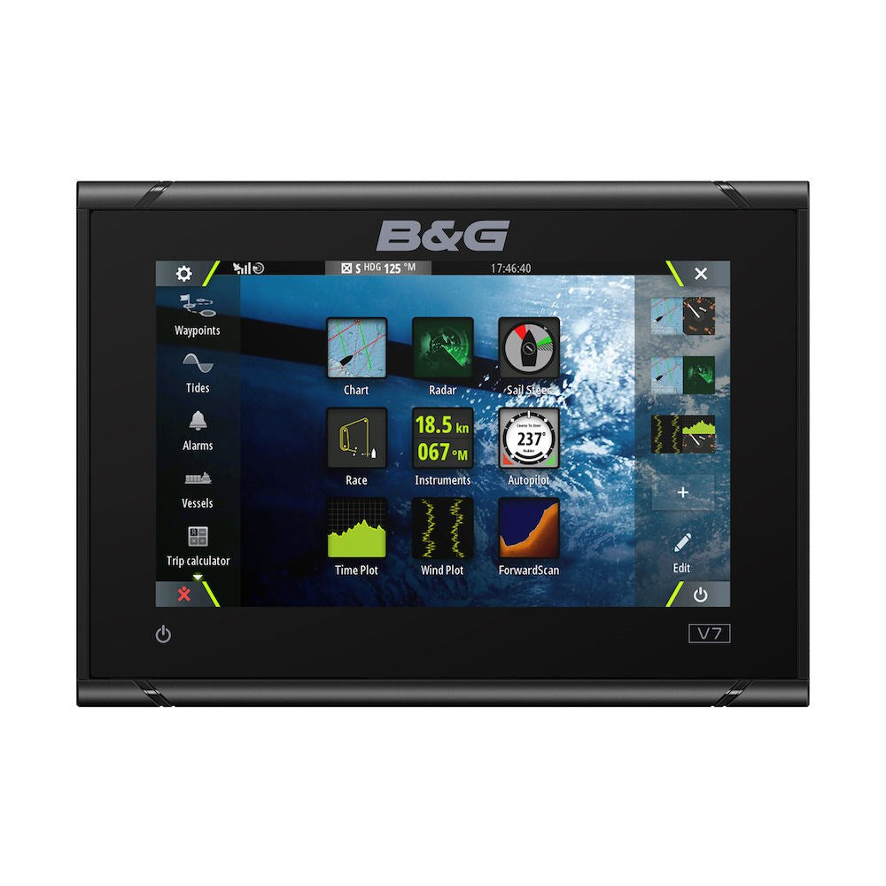 B&G Vulcan Chartplotter, Touchscreen, NMEA 2000, Wi-Fi, 10 Hz GPS