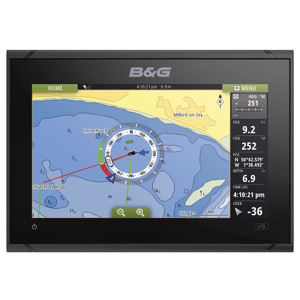 B&G Vulcan Chartplotter, Touchscreen, NMEA 2000, Wi-Fi, 10 Hz GPS