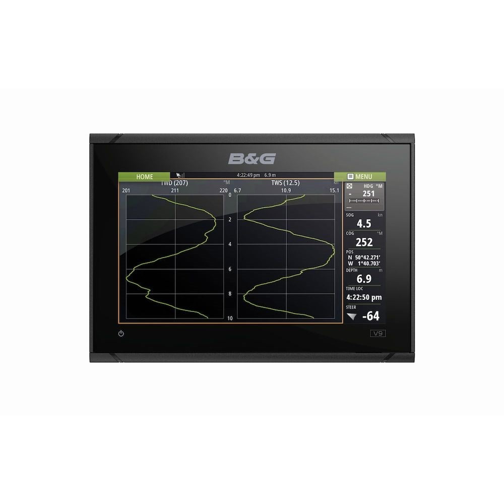 B&G Vulcan Chartplotter, Touchscreen, NMEA 2000, Wi-Fi, 10 Hz GPS