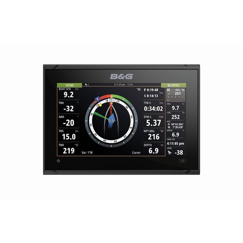 B&G Vulcan Chartplotter, Touchscreen, NMEA 2000, Wi-Fi, 10 Hz GPS