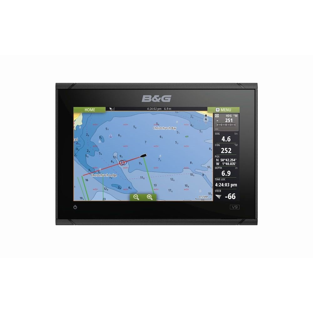 B&G Vulcan Chartplotter, Touchscreen, NMEA 2000, Wi-Fi, 10 Hz GPS
