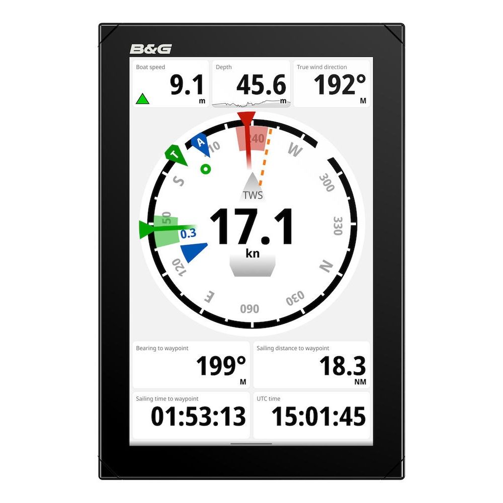 B&G Nemesis Sailing Display, Touchscreen, NMEA 2000, IP67