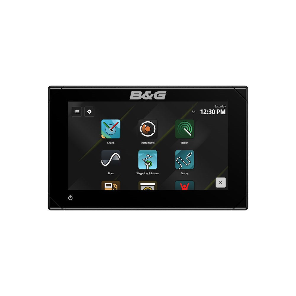 B&G Zeus S Chartplotter/Fishfinder, SolarMax IPS Touchscreen, CHIRP Sonar, NMEA 2000, Wi-Fi, Ethernet, IPX6/IPX7