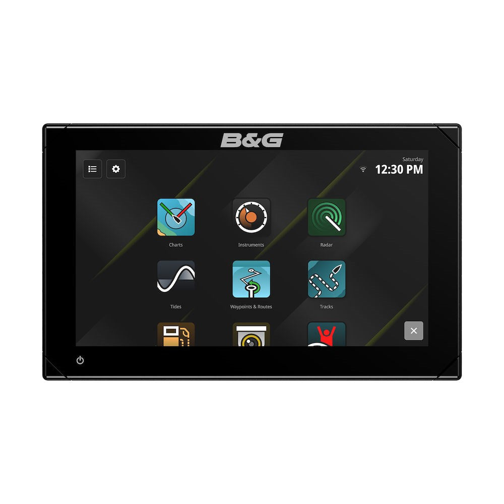 B&G Zeus S Chartplotter/Fishfinder, SolarMax IPS Touchscreen, CHIRP Sonar, NMEA 2000, Wi-Fi, Ethernet, IPX6/IPX7