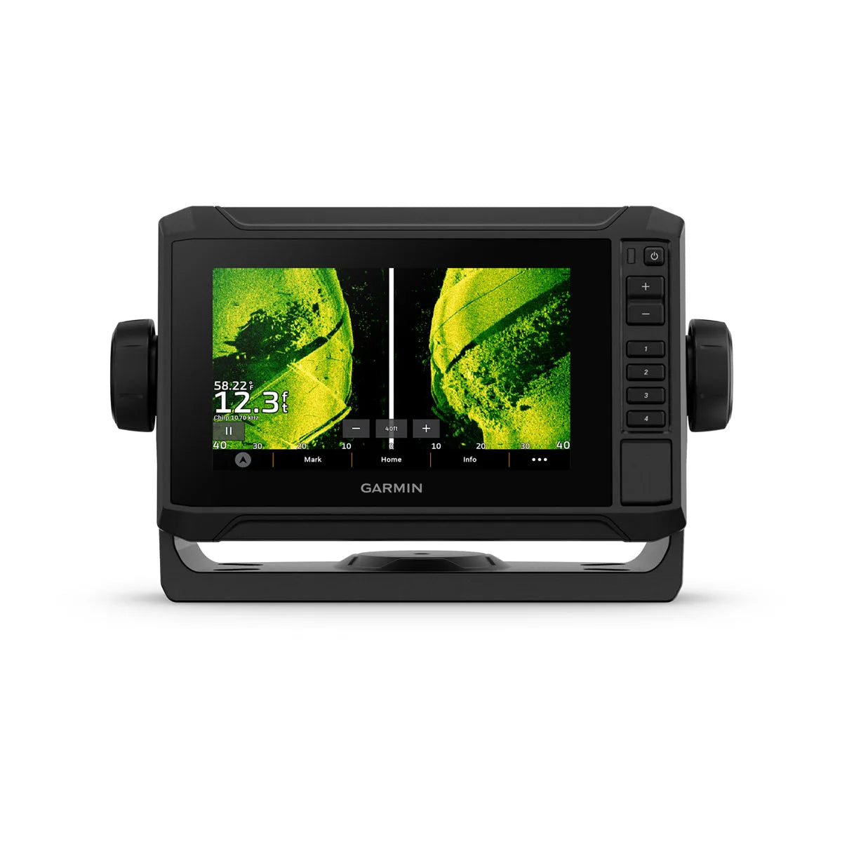 Garmin ECHOMAP UHD2 sv Chartplotter/Fishfinder Combo, Touchscreen With Keyed Assist, SideVü/ClearVü Sonar, Navionics+ Mapping, NMEA 2000, Built-In Wi-Fi
