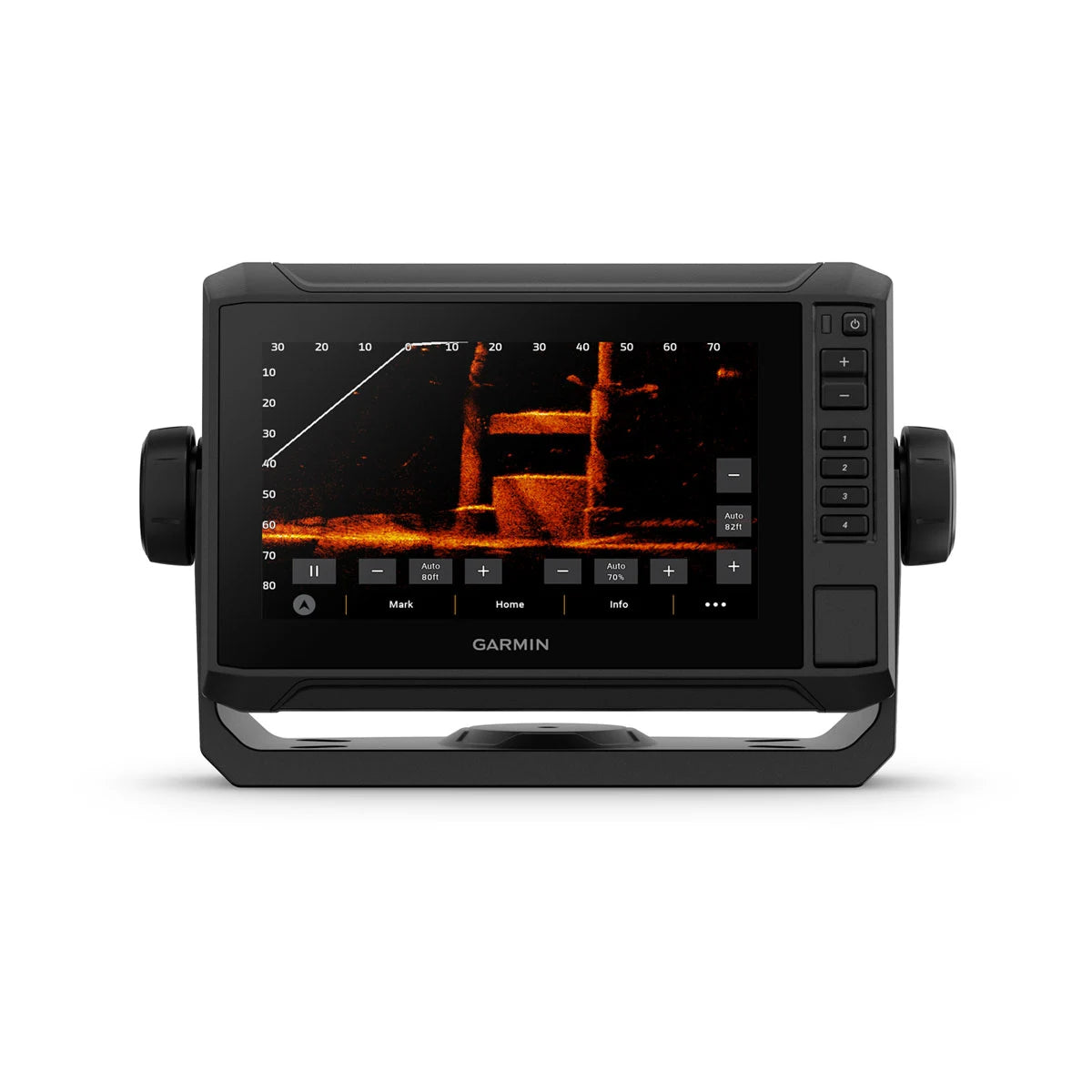 Garmin ECHOMAP UHD2 sv Chartplotter/Fishfinder Combo, Touchscreen With Keyed Assist, SideVü/ClearVü Sonar, Navionics+ Mapping, NMEA 2000, Built-In Wi-Fi