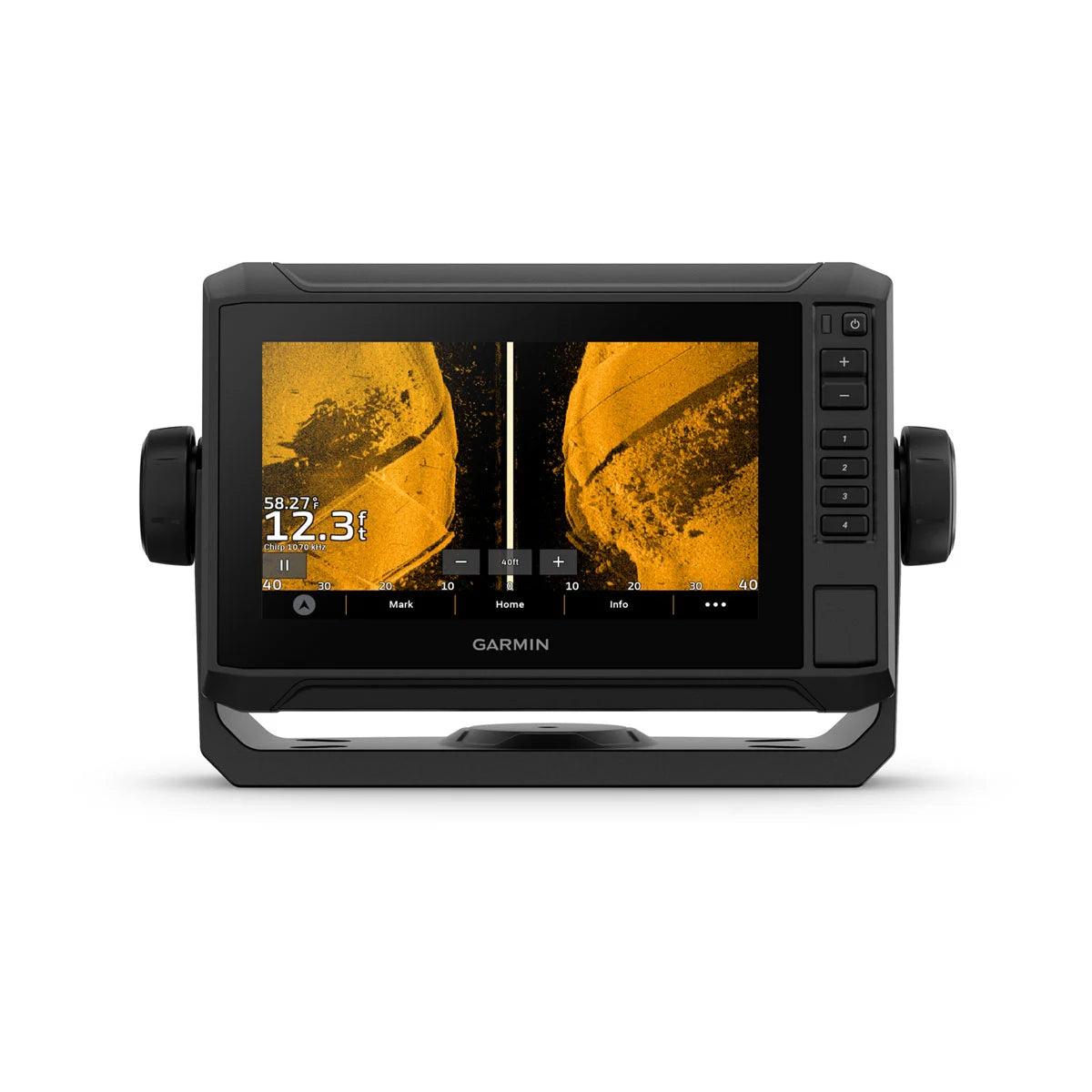 Garmin ECHOMAP UHD2 sv Chartplotter/Fishfinder Combo, Touchscreen With Keyed Assist, SideVü/ClearVü Sonar, Navionics+ Mapping, NMEA 2000, Built-In Wi-Fi