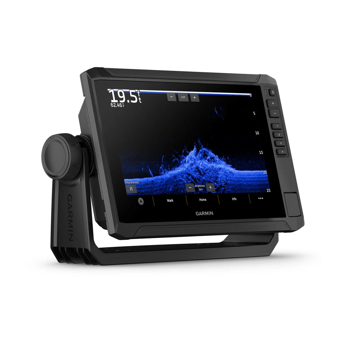 Garmin ECHOMAP UHD2 sv Chartplotter/Fishfinder Combo, Touchscreen With Keyed Assist, SideVü/ClearVü Sonar, Navionics+ Mapping, NMEA 2000, Built-In Wi-Fi