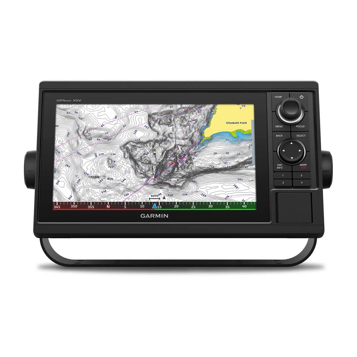 Garmin GPSMAP Keyed Networking Chartplotter, Garmin Marine Network, NMEA 2000, NMEA 0183, 10 Hz GPS/GLONASS, Wi-Fi, IPX7