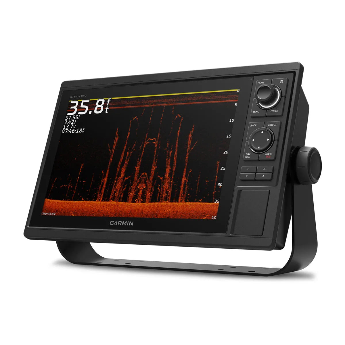 Garmin GPSMAP Keyed Networking Chartplotter, Garmin Marine Network, NMEA 2000, NMEA 0183, 10 Hz GPS/GLONASS, Wi-Fi, IPX7