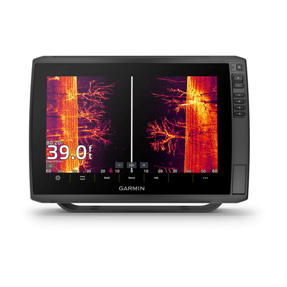 Garmin ECHOMAP Ultra 2 Chartplotter/Fishfinder Combo, LiveScope Support, SideVü Sonar, ClearVü Sonar, Multi-Band GPS, Wi-Fi Networking, NMEA 2000