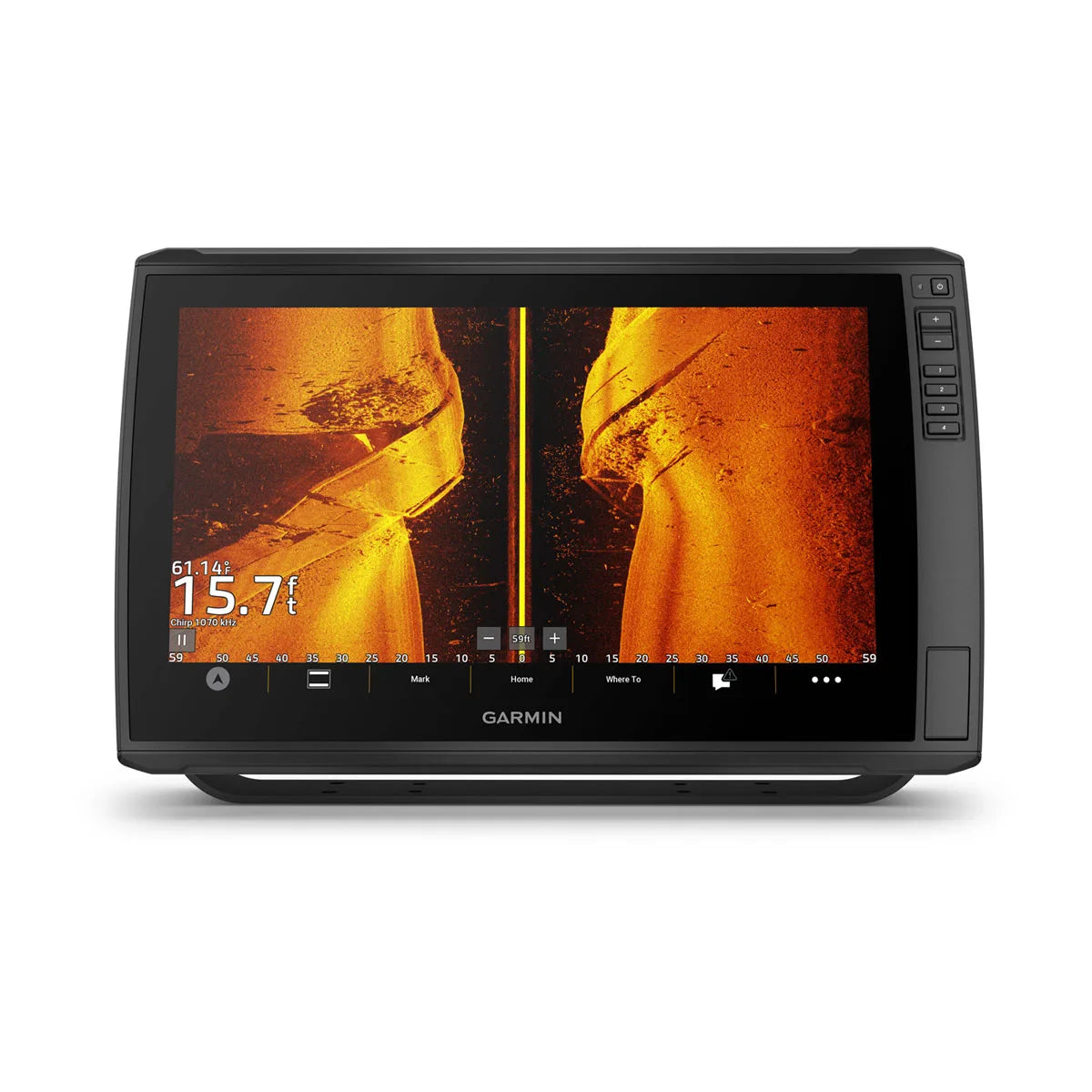 Garmin ECHOMAP Ultra 2 Chartplotter/Fishfinder Combo, LiveScope Support, SideVü Sonar, ClearVü Sonar, Multi-Band GPS, Wi-Fi Networking, NMEA 2000