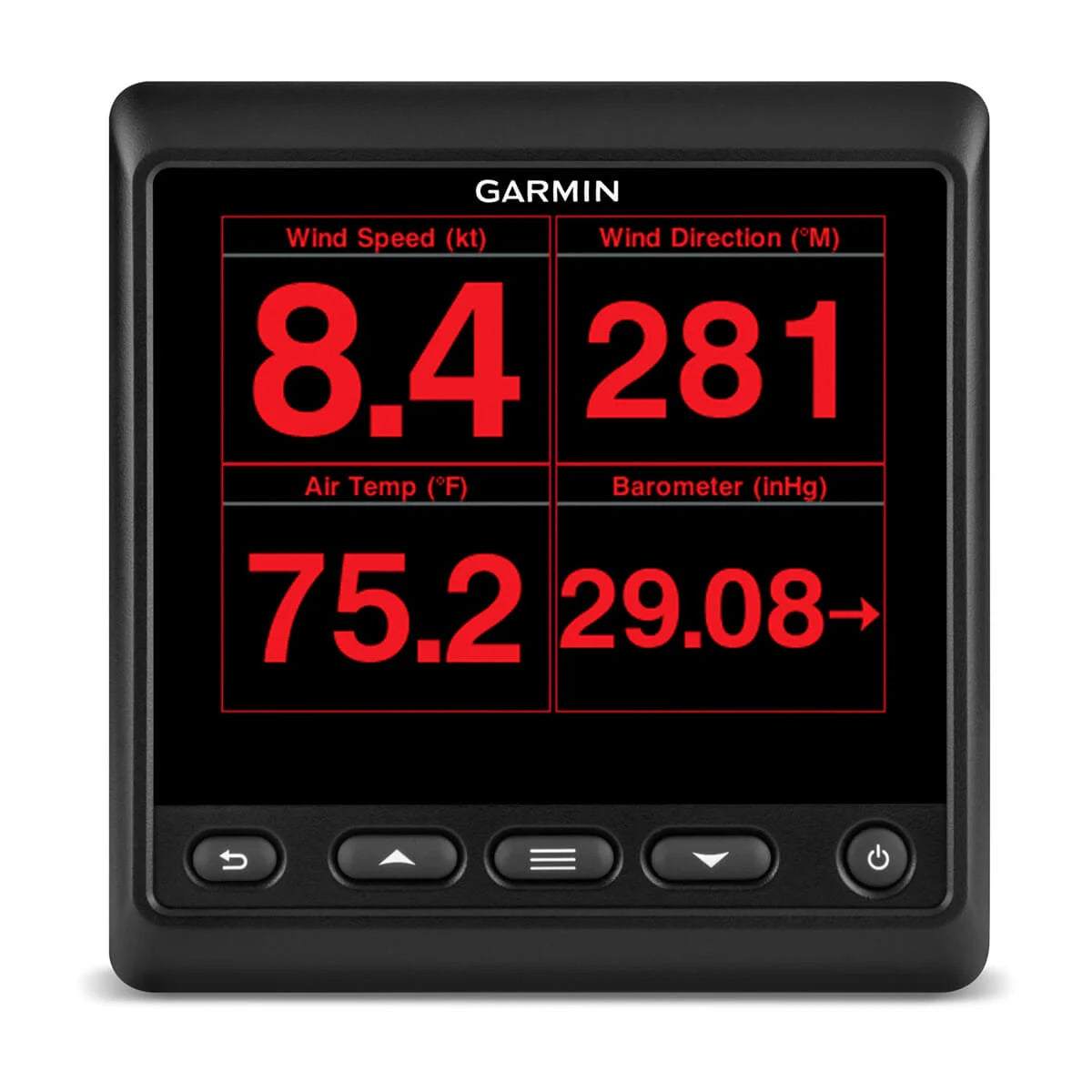 Garmin Marine Instrument Display, NMEA 2000, Glass-Bonded Lens