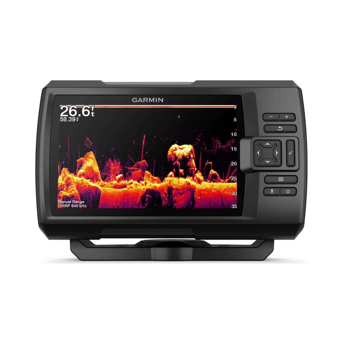 Garmin STRIKER Vivid GPS Fishfinder, ClearVü, Traditional CHIRP