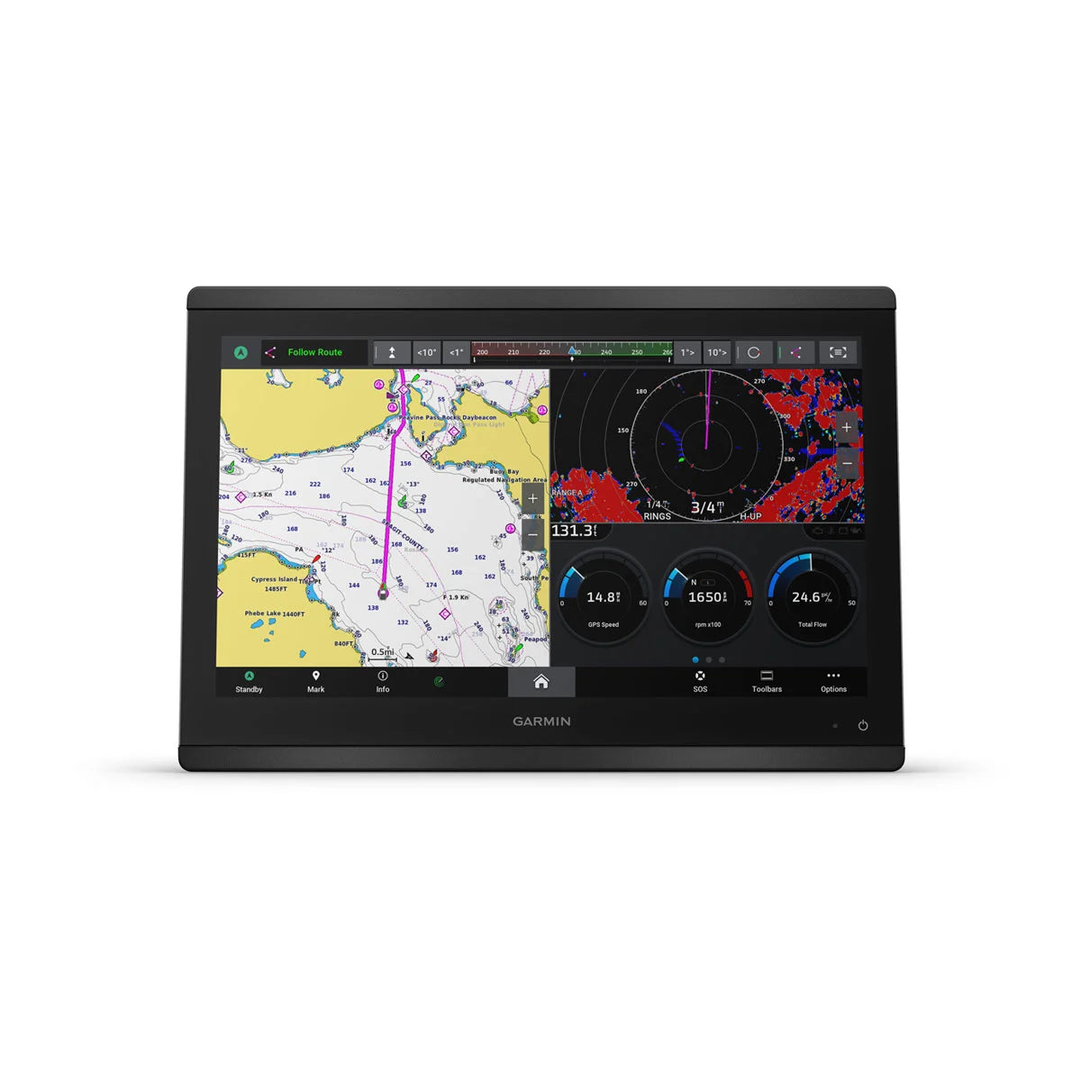 Garmin GPSMAP 8400/8600 MFD, NMEA 2000, Garmin Marine Network