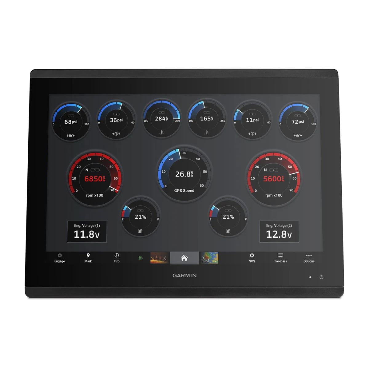 Garmin GPSMAP 8400/8600 MFD, NMEA 2000, Garmin Marine Network