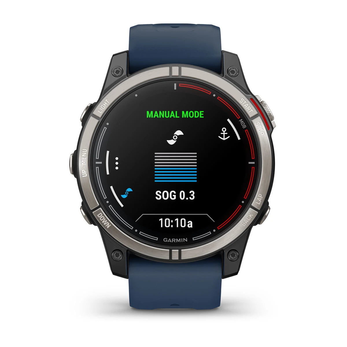 Garmin Quatix 7 Series Marine GPS Smartwatch, For Compatible Garmin Chartplotters, Autopilot and Fusion Control, 10 ATM