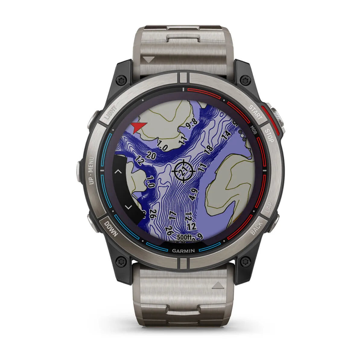 Garmin Quatix 7 Series Marine GPS Smartwatch, For Compatible Garmin Chartplotters, Autopilot and Fusion Control, 10 ATM