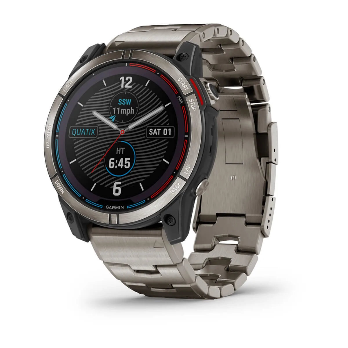 Garmin Quatix 7 Series Marine GPS Smartwatch, For Compatible Garmin Chartplotters, Autopilot and Fusion Control, 10 ATM