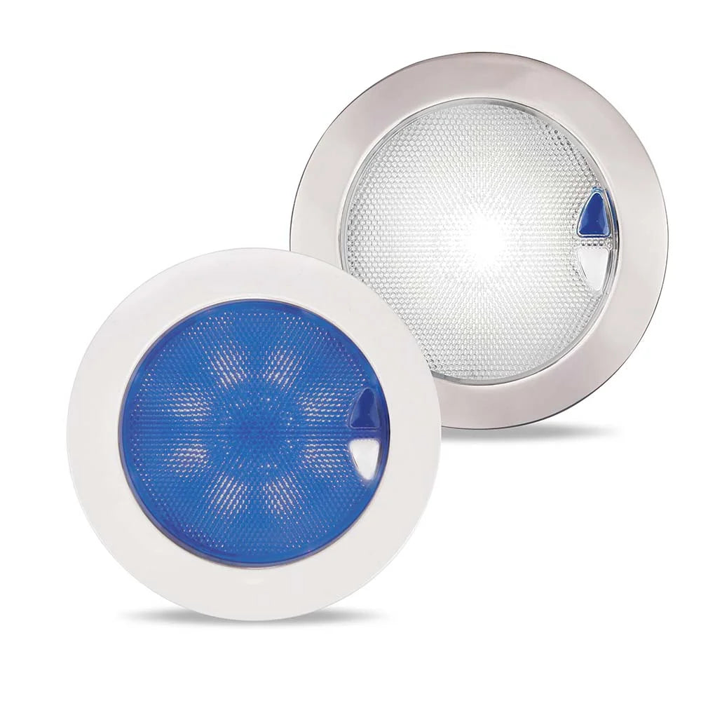 Hella Marine EuroLED 150 Round Downlight, Multivolt 9-33V DC, Completely Sealed, Recessed Mount