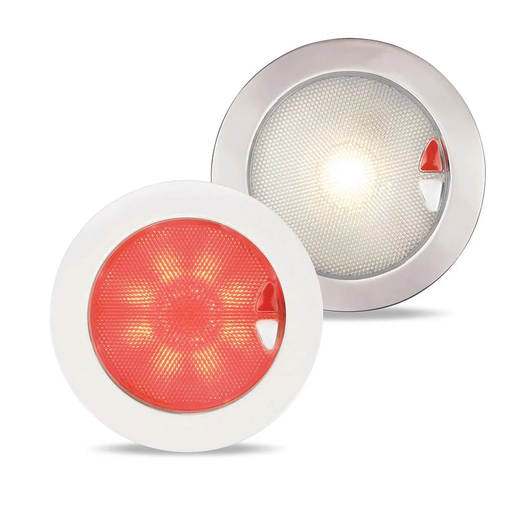 Hella Marine EuroLED 150 Round Downlight, Multivolt 9-33V DC, Completely Sealed, Recessed Mount