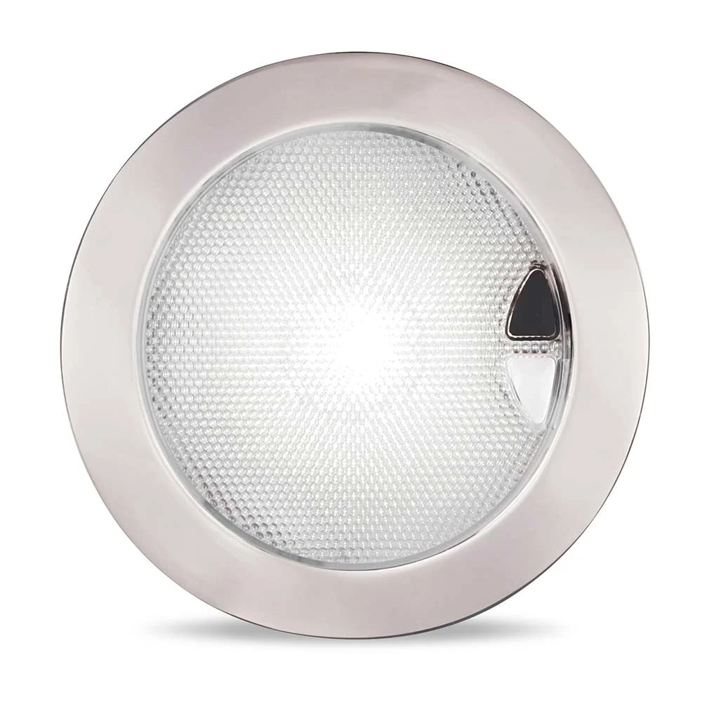 Hella Marine EuroLED 150 Round Downlight, Multivolt 9-33V DC, Completely Sealed, Recessed Mount