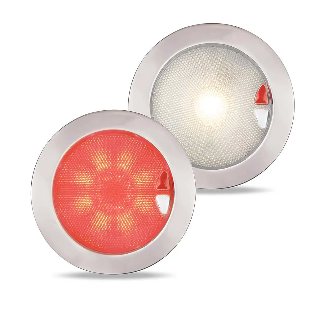 Hella Marine EuroLED 150 Round Downlight, Multivolt 9-33V DC, Completely Sealed, Recessed Mount