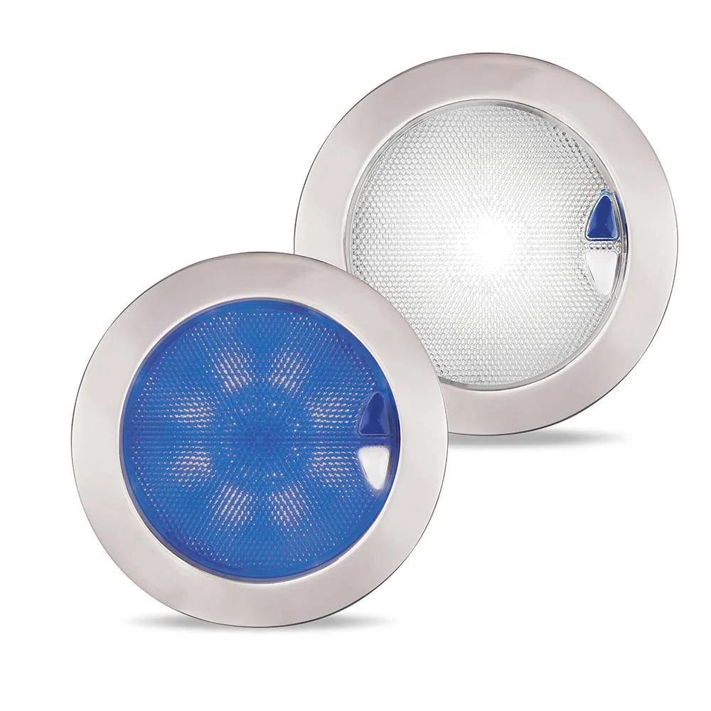 Hella Marine EuroLED 150 Round Downlight, Multivolt 9-33V DC, Completely Sealed, Recessed Mount