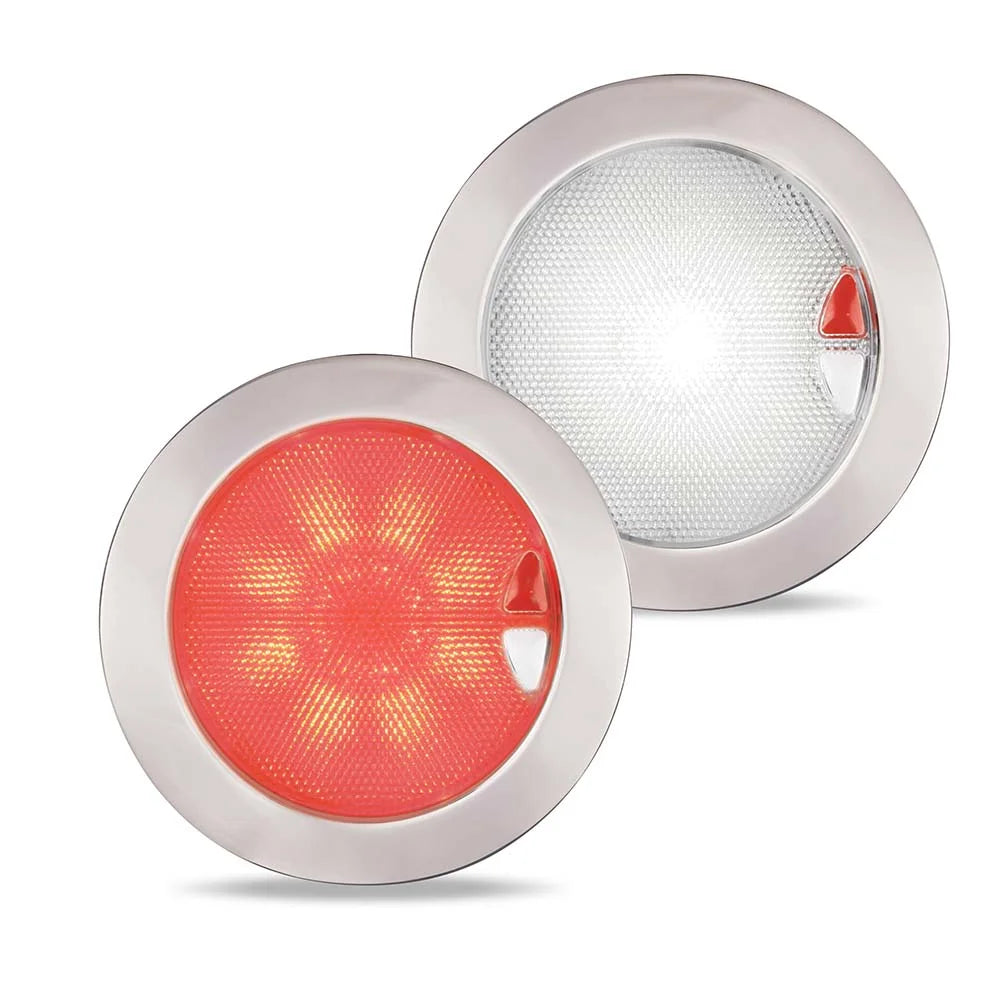 Hella Marine EuroLED 150 Round Downlight, Multivolt 9-33V DC, Completely Sealed, Recessed Mount