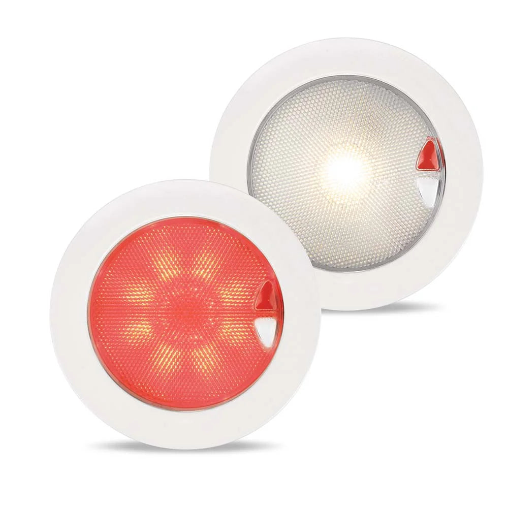 Hella Marine EuroLED 150 Round Downlight, Multivolt 9-33V DC, Completely Sealed, Recessed Mount