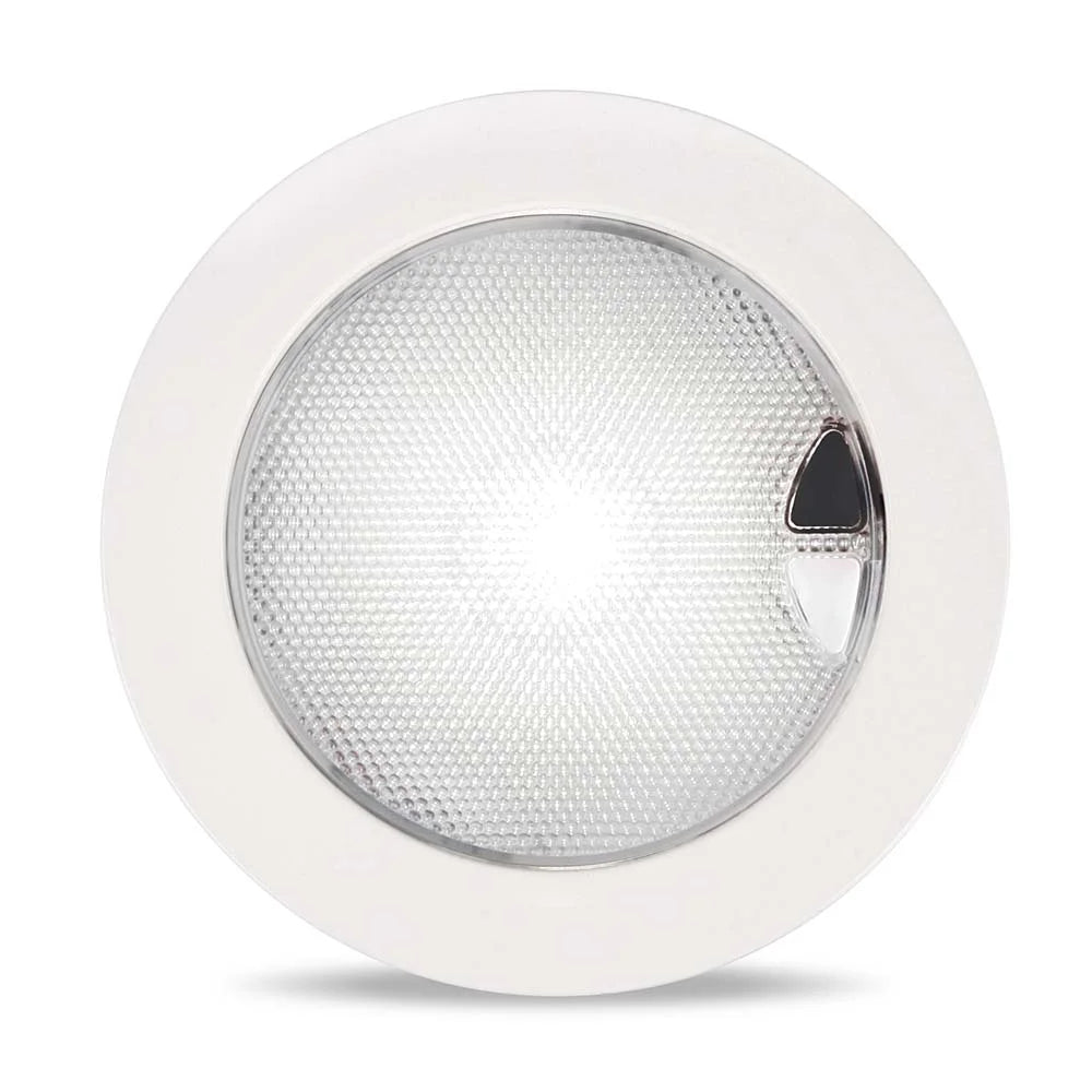 Hella Marine EuroLED 150 Round Downlight, Multivolt 9-33V DC, Completely Sealed, Recessed Mount