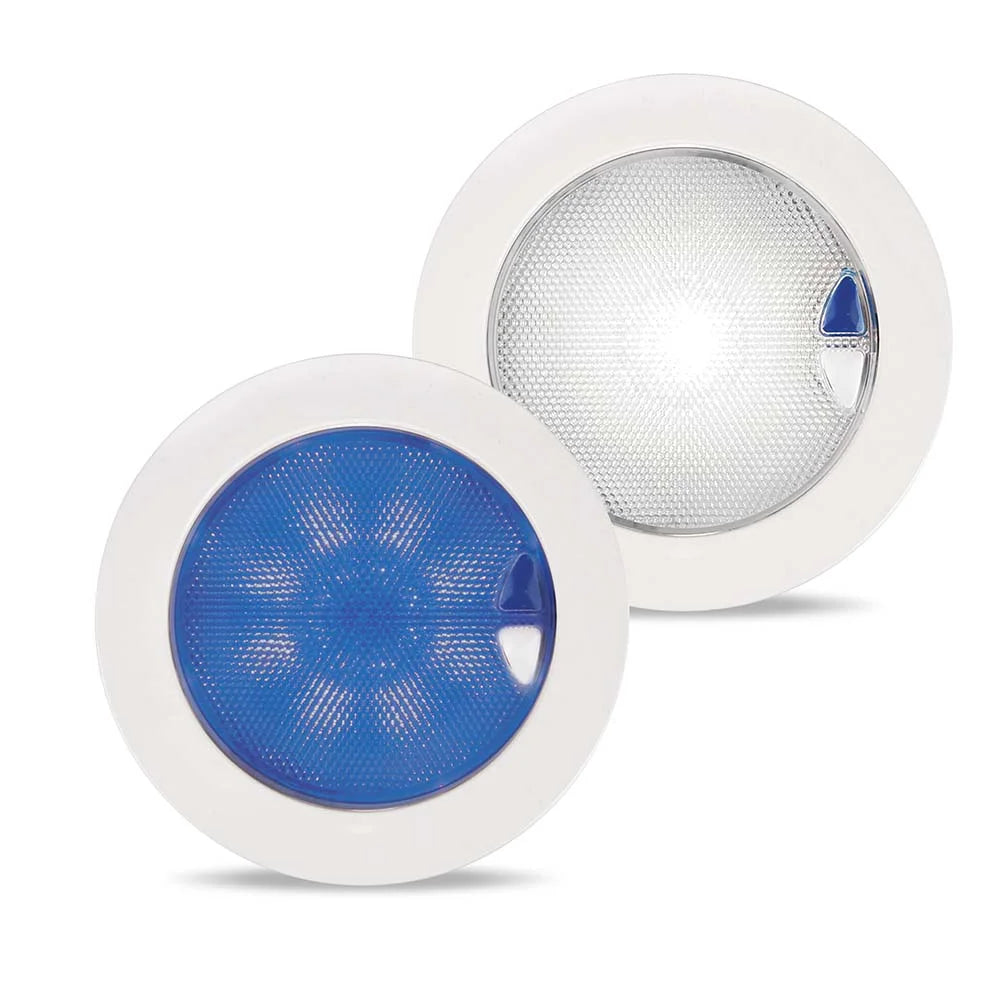 Hella Marine EuroLED 150 Round Downlight, Multivolt 9-33V DC, Completely Sealed, Recessed Mount
