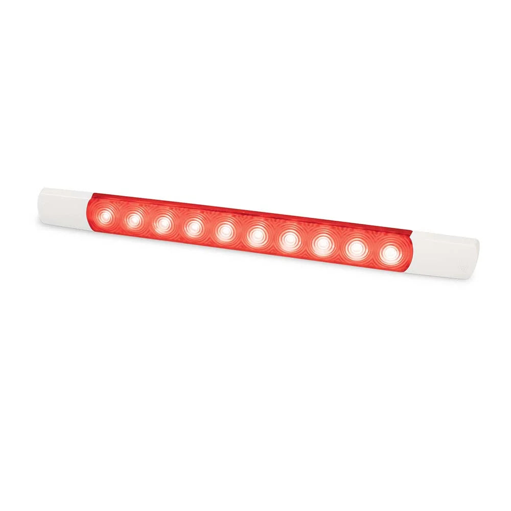 Hella Marine Surface Mount LED Courtesy Strip Lamp, 1.5W, 285 x 25 x 10mm, IP6K7, IP6K9K, Fully Dimmable