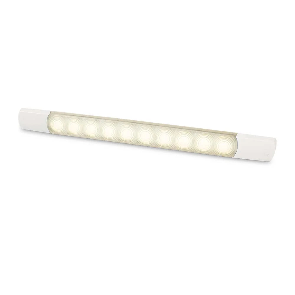 Hella Marine Surface Mount LED Courtesy Strip Lamp, 1.5W, 285 x 25 x 10mm, IP6K7, IP6K9K, Fully Dimmable