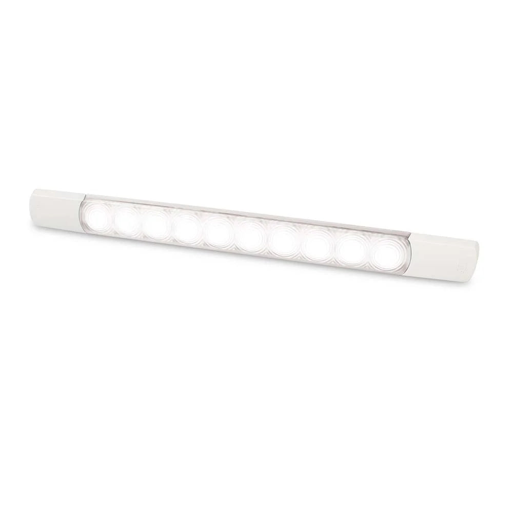 Hella Marine Surface Mount LED Courtesy Strip Lamp, 1.5W, 285 x 25 x 10mm, IP6K7, IP6K9K, Fully Dimmable