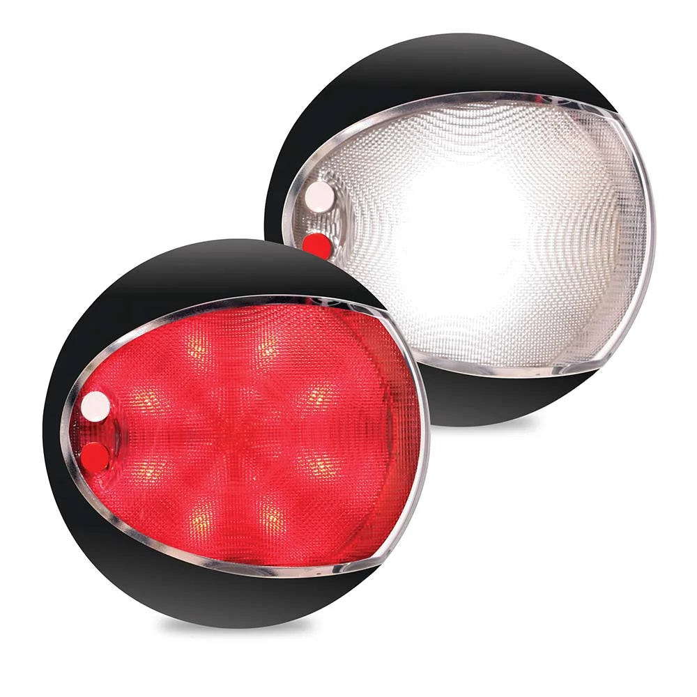 Hella Marine EuroLED130 Surface Mount Round Downlight, 9-33V, IP6K6, IP6K7