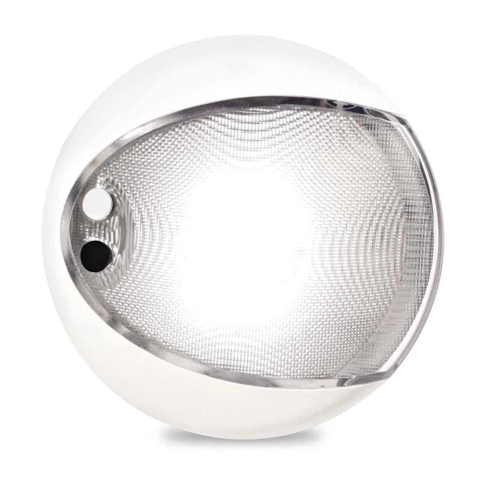 Hella Marine EuroLED130 Surface Mount Round Downlight, 9-33V, IP6K6, IP6K7